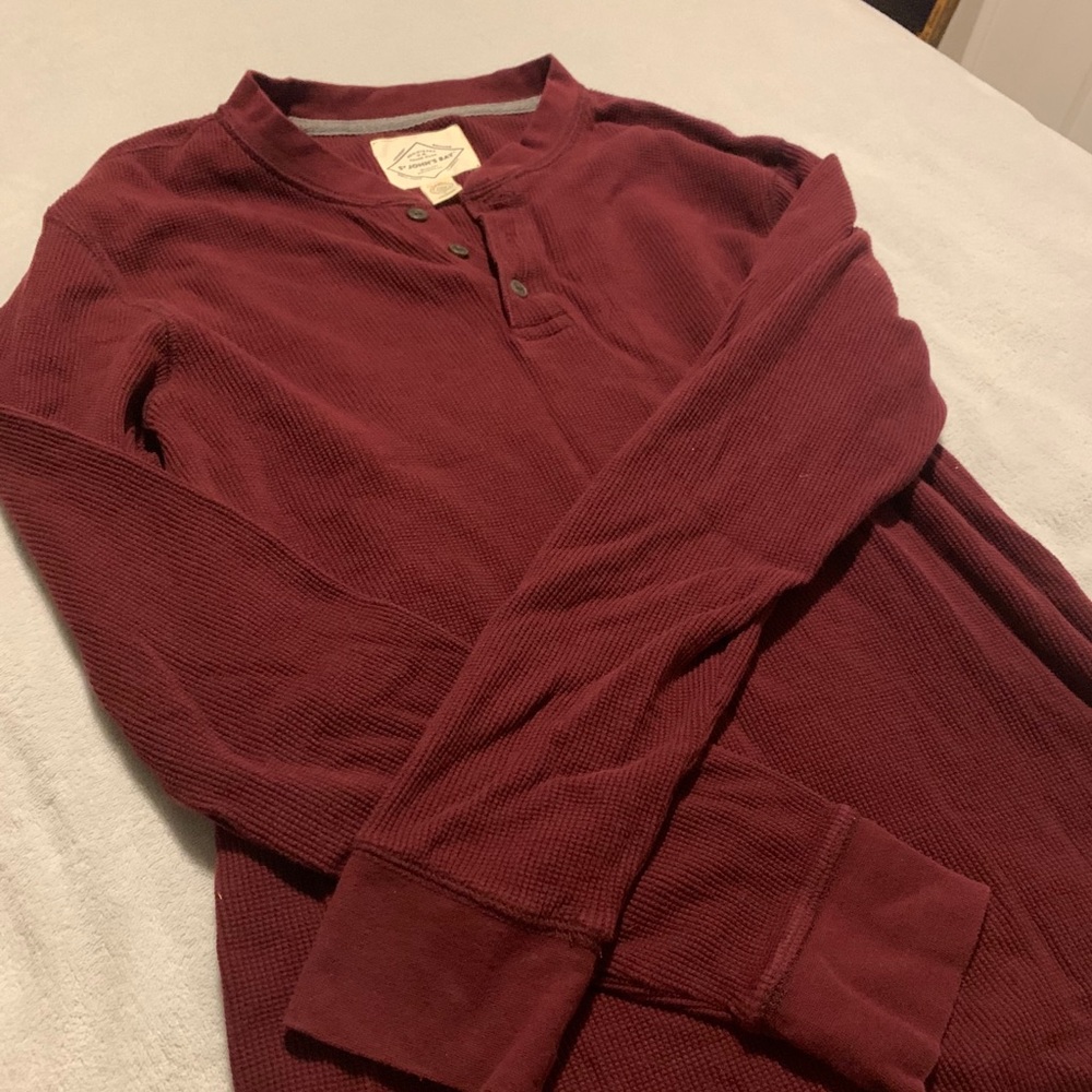 Men's casual long sleeve shirt